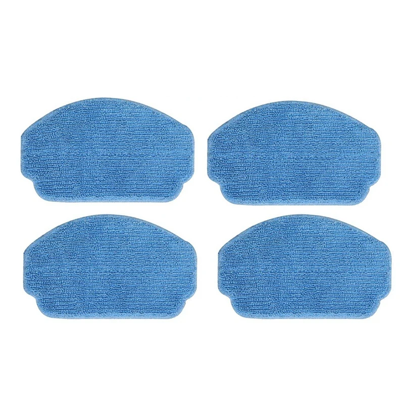 4PCS M0P Pads Replacement Cleaning Mop For MAMNV BR150 BR151 Robot Vacuum Cleaner Replacement Spare Parts