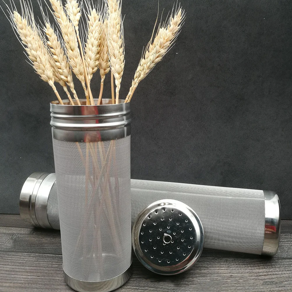 

1 set 1 Set Stainless Steel Hop Filter Cylinder For Home Brewing Beer Strainer Tool Easy Clean Wine Making Supply Diy
