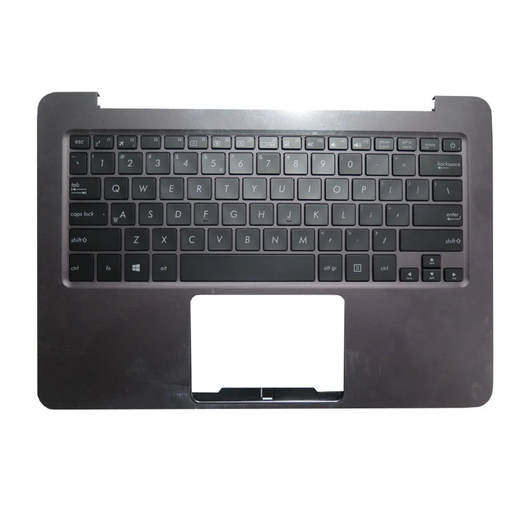 Laptop Palmrest&Keyboard For ASUS U305 U305FA U305CA UX305CA UX305FA Brown Top Case 90NB06X1-R31UI1 No touchpad United States US