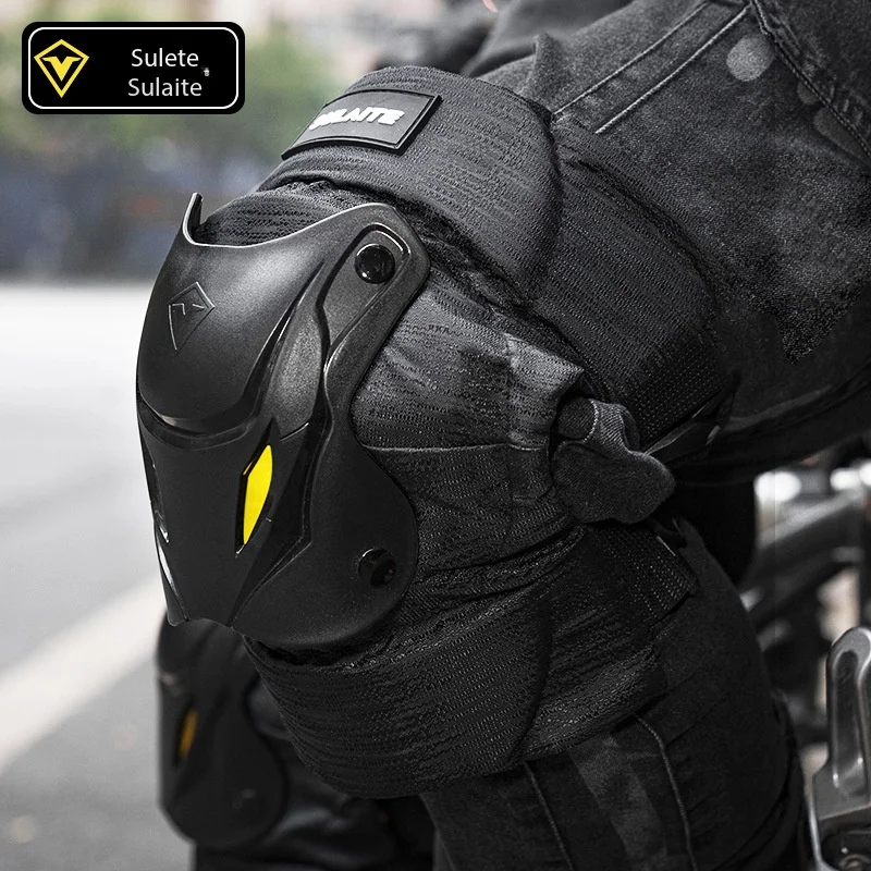 

Motorcycle Riding Knee Elbow Pads Summer Breathable Anti-fall Guards Men Women Outdoor Cycling Moto Protective Equipment