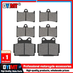 Motorcycle Front and Rear Brake Pads for YAMAHA FZR 400 FZR400 1991 1992 FZS 600 FZS600 Fazer 600 1998-2003