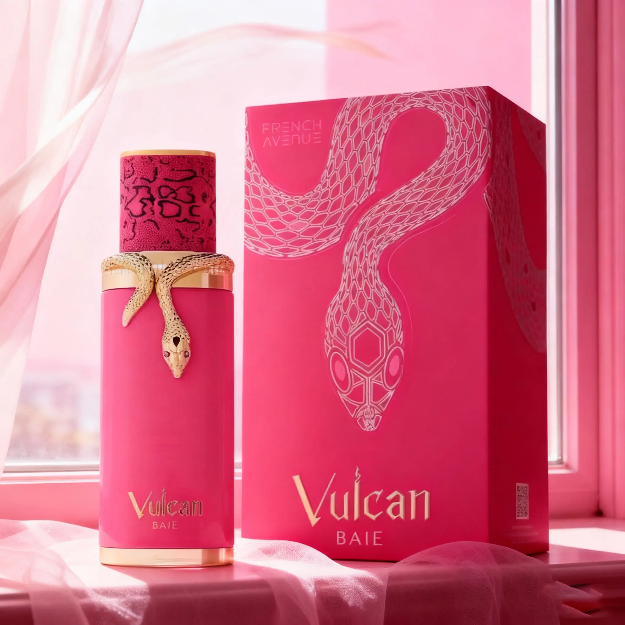 عطر World Vulcan Baie من French Avenue EDP Spray للجنسين 100 مل/3.4 أونصة - عطر زهري مبهر يدوم طويلاً #1