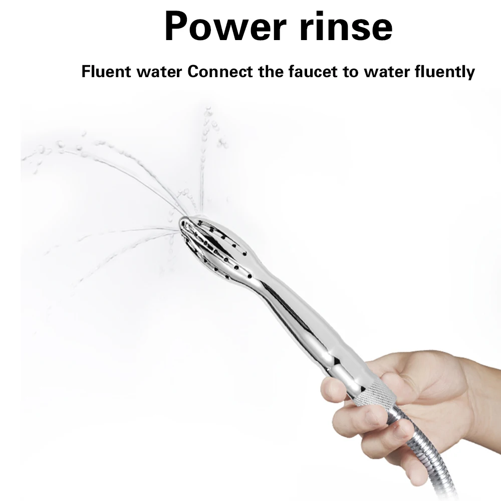 Anus Enema Douche Nozzle Anal Enema Cleaning Shower Aluminum Alloy Vaginal Wash Shower Head Anus Cleaner Sex Toy Gay Couple Game