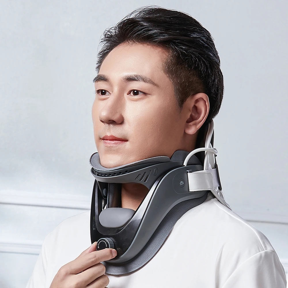 Professional Neck Traction Device Neck retractor Support Inflatable Cervical Vertebra Tractor Stretching Brace Neck Stretcher