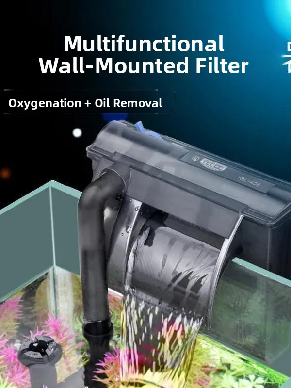 

Настенный внешний фильтр для аквариума PAMPAS, очиститель воды, маленький подвесной фильтр-водопад для аквариума