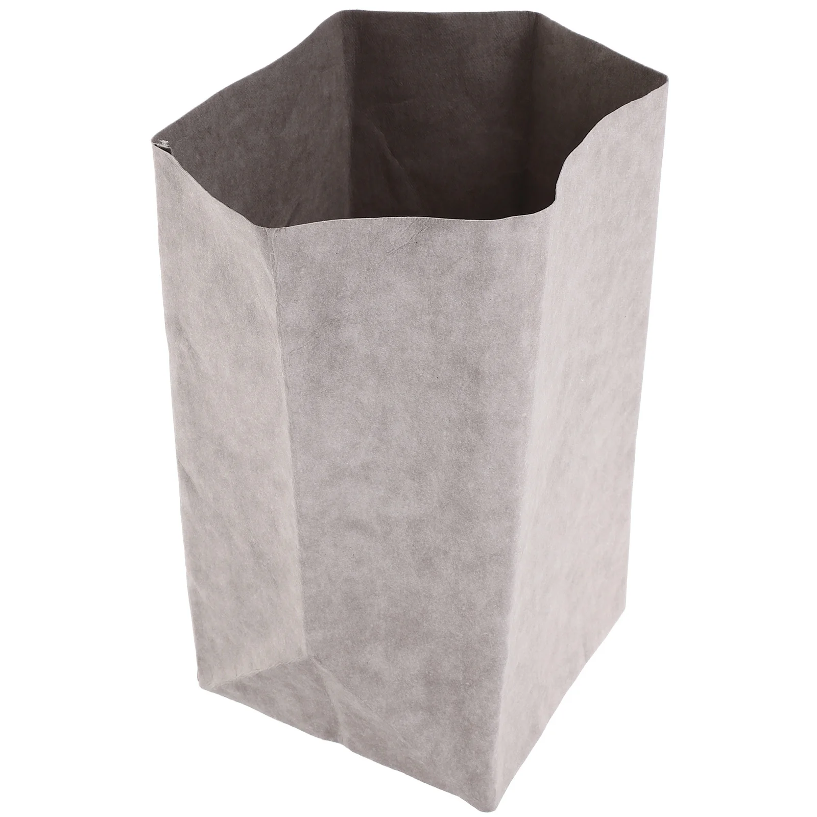 

Washable Kraft Paper Bag Container Size L Brown Reusable Decorative Organizer Flowerpot Cover Storage Laundry Stationery Food