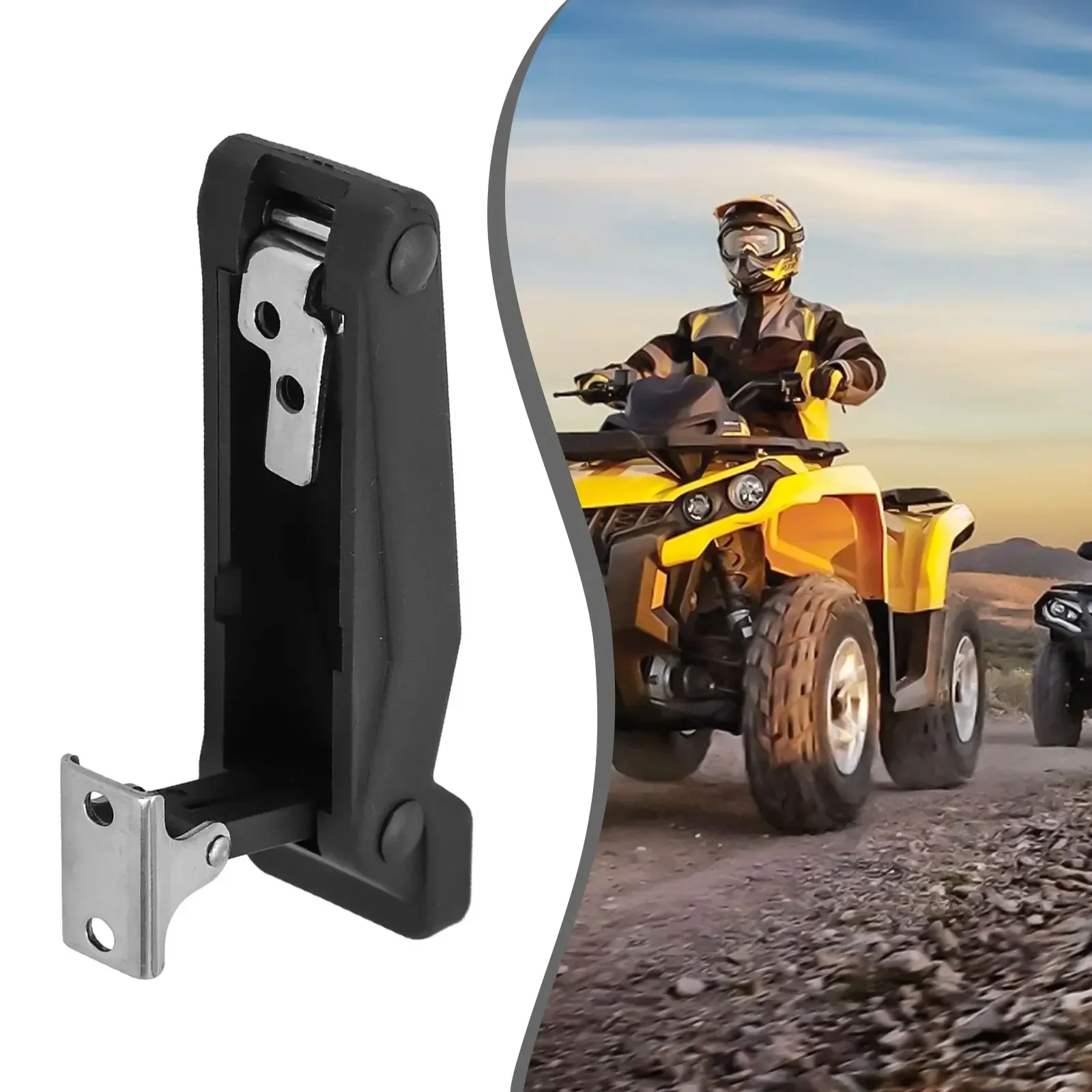 Reliable Front Storage Rack Rubber Latch Kit For Polaris 5005508008501000 X2 XP Secure Your Belongings