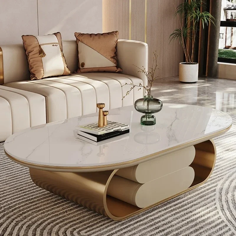 Modern Luxury Coffee Tables With Storage Metal Gold Premium Nordic Coffee Table Living Room Unique Muebles Hogar Home Decoretion