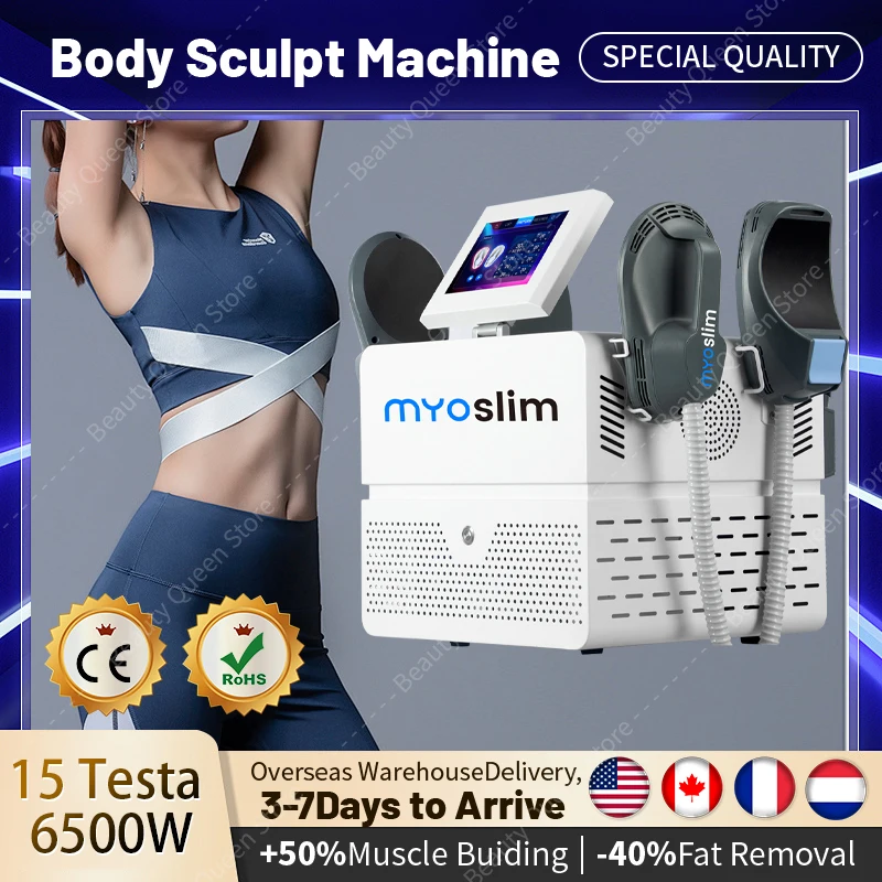 

Myoslim Neo Portable Electromagnetic Body EMS Slimming Muscle Stimulate Fat Removal Body Slimming Build Muscle Machine