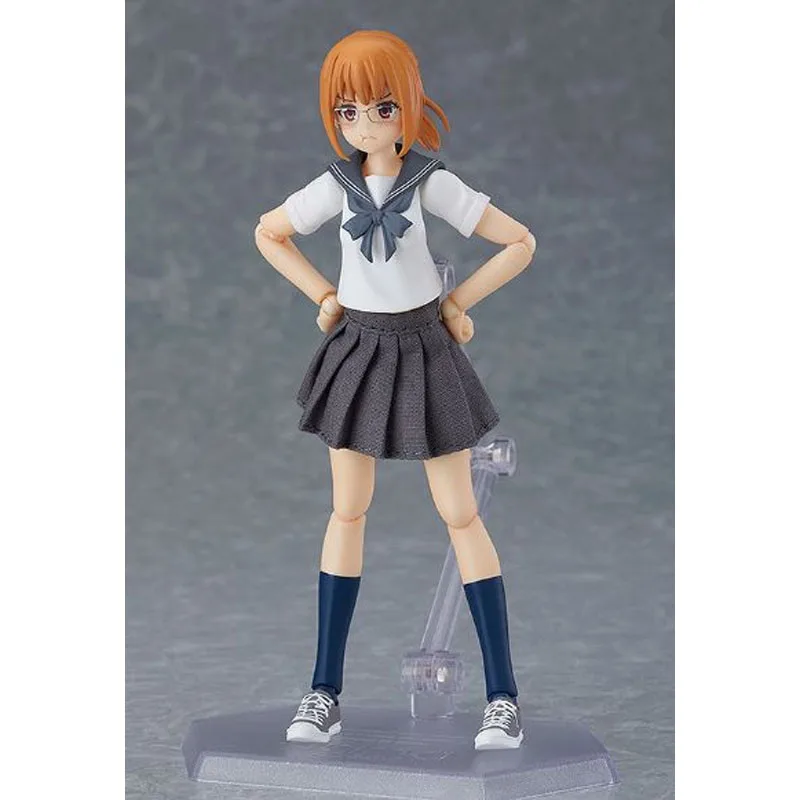 Gsc original figma marinheiro uniforme corpo (emily) anime figuras de ação brinquedos para meninos presente natal modelo colecionável ornamentos