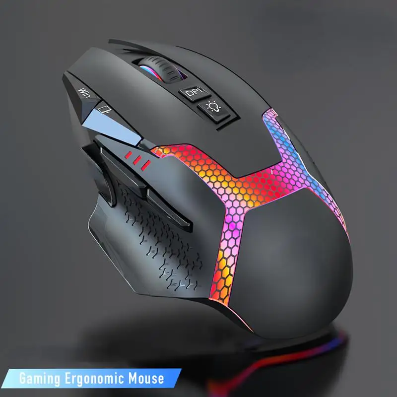 

2023 Bluetooth 2.4G Wireless Wide Gaming Mouse 12800 DPI Programmable for Gamer Mice Laptop PC The New listing Arrivals Best Hot