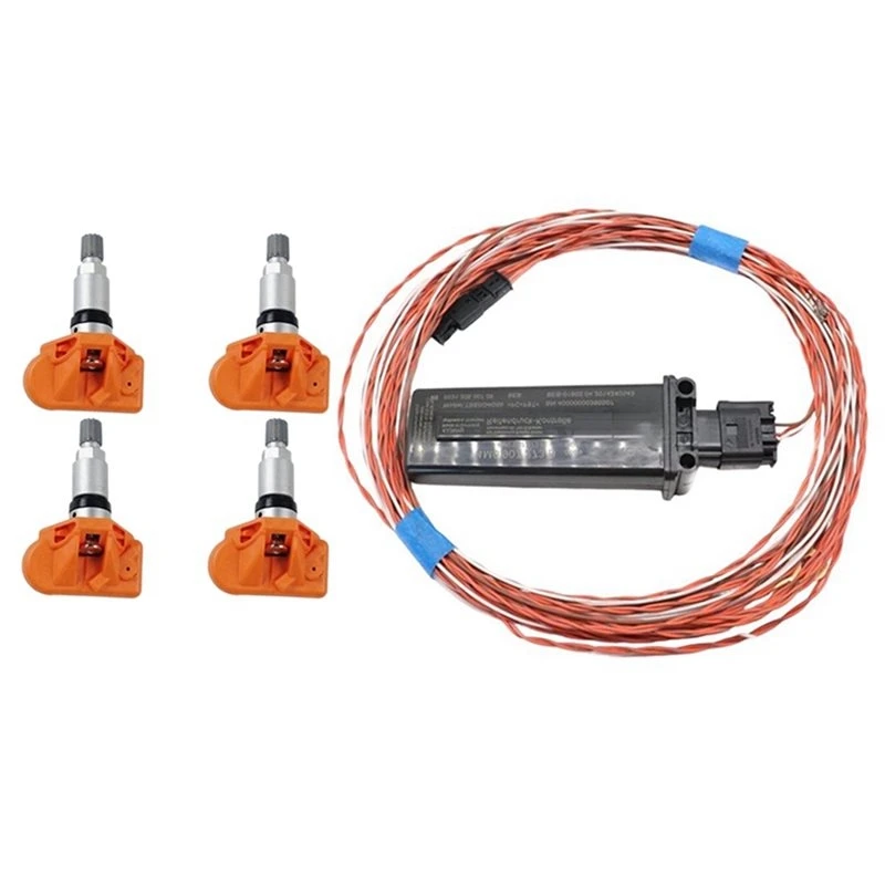 Reliable-Car TPMS Tire Pressure Sensor&Module+Wire Kit For Audi VW Panamera