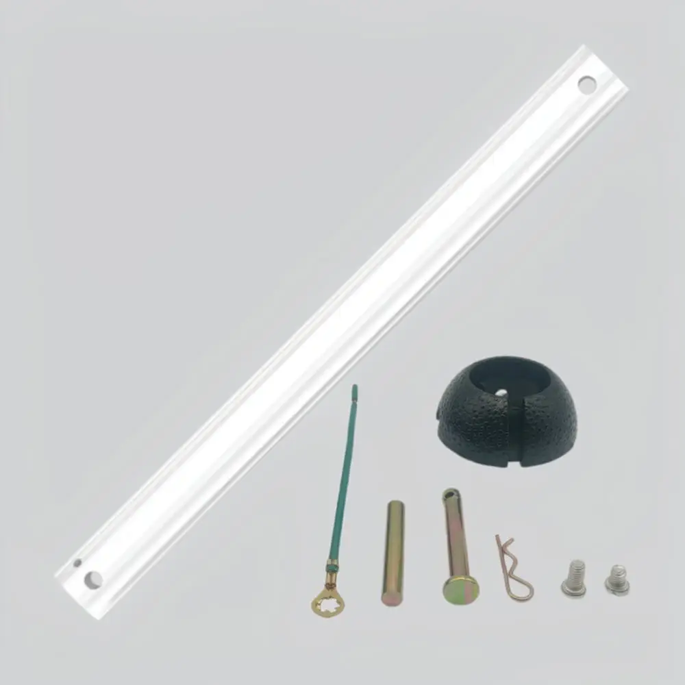 Replacement Extension Rod With Ball For Ceiling Fan Light 26 5mm Diameter Aluminum Pipe For Ceiling Mount Hardware