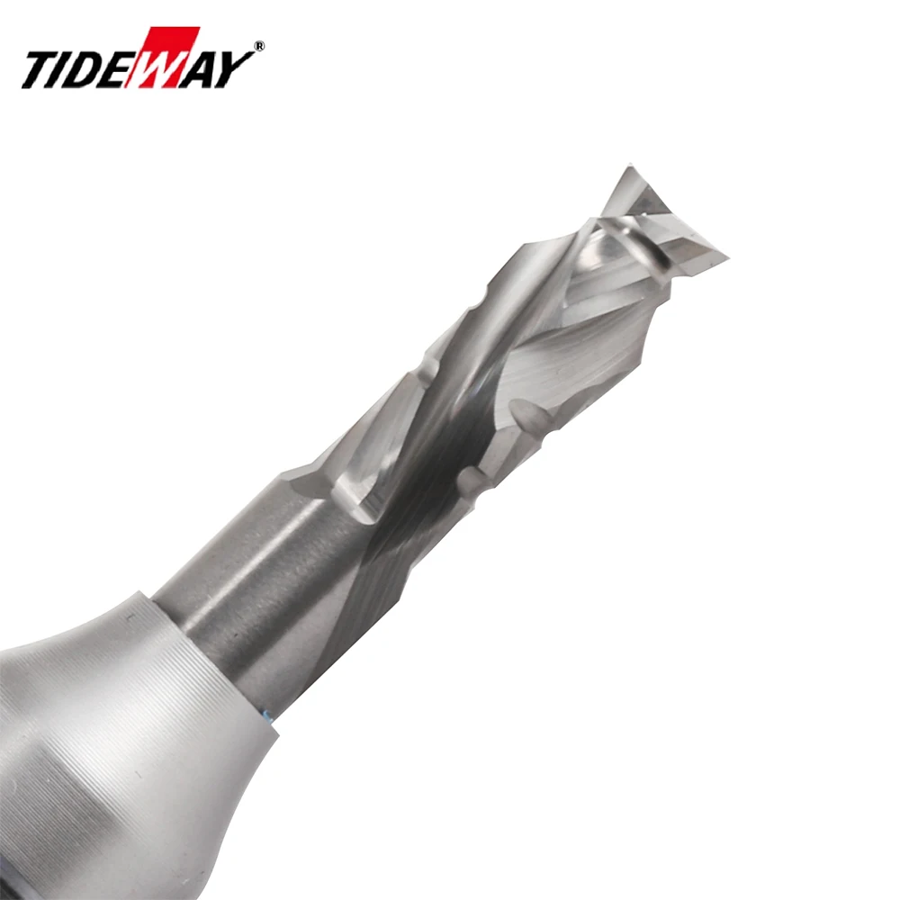 5Pcs 12.7mm TCT Up & Down Cut Milling Cutter 2 Flutes Engraving Machine CNC Router Bit Woodworking Tools Compression Rouoter Bit