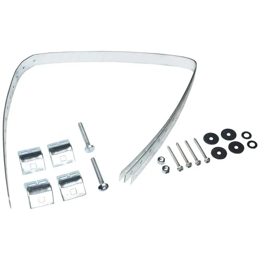 سخان مياه فولاذي مجلفن ضبط النفس قابل للتعديل 180 درجة الأشرطة الحفر الذاتي تأخر البراغي 80 جالون قدرة الجانب الأمامي