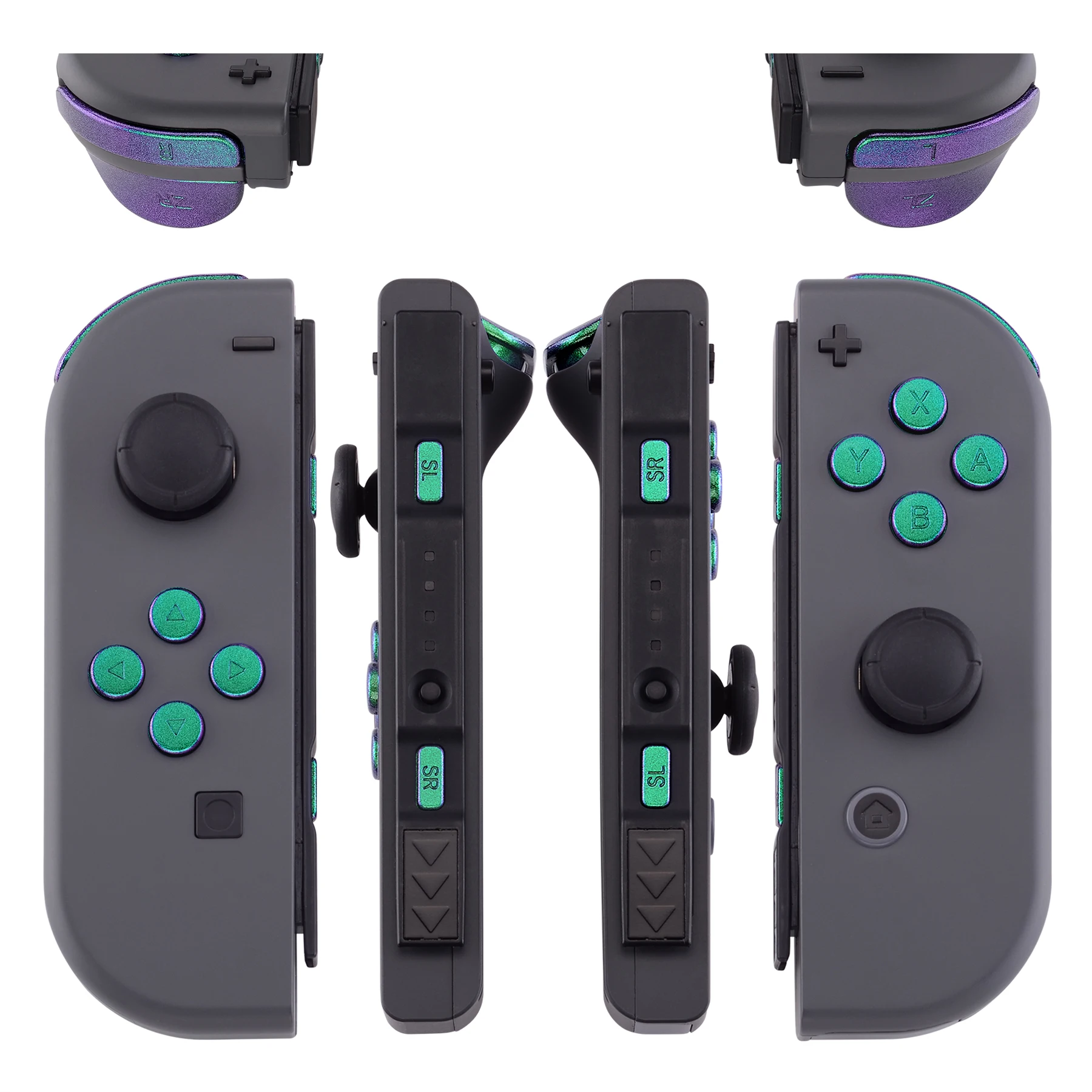 Extremerace pełny zestaw przycisków z narzędziami do przełącznik NS JoyCon & Switch OLED Joycon - Sakura Pink — zdjęcie 7