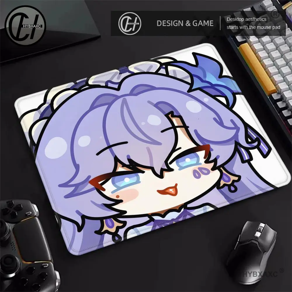 

Game Wuthering Waves Carlotta Phoebe Mousepad Office Small LockEdge Mouse Pad Gamer Computer Desk Pad Anti-slip Rubber Tablemat