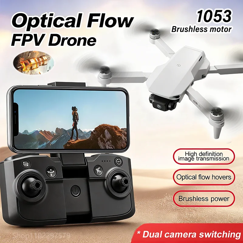 NEW Aeri100 VR Drone 1:1 Scale Aerodynamic Design 8K 1080P HD Camera Remote Control Brushless 360° Obstacle Avoidance Flying Toy