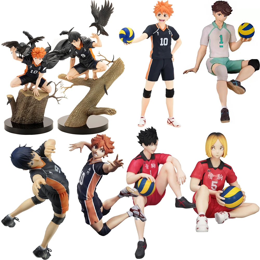 

Volleyball Anime Tobio Kageyama Shoyo Hinata Kuroo Tetsurou Kozume Kenma Oikawa Tooru Figure Action Figurine Model Birthday Gift