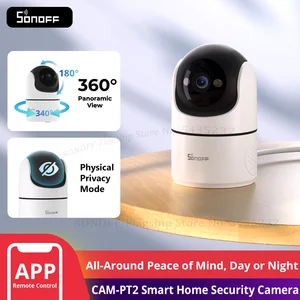 SONOFF CAM PT2 Smart Home Security Camera Smart Night Vision 360° Panora