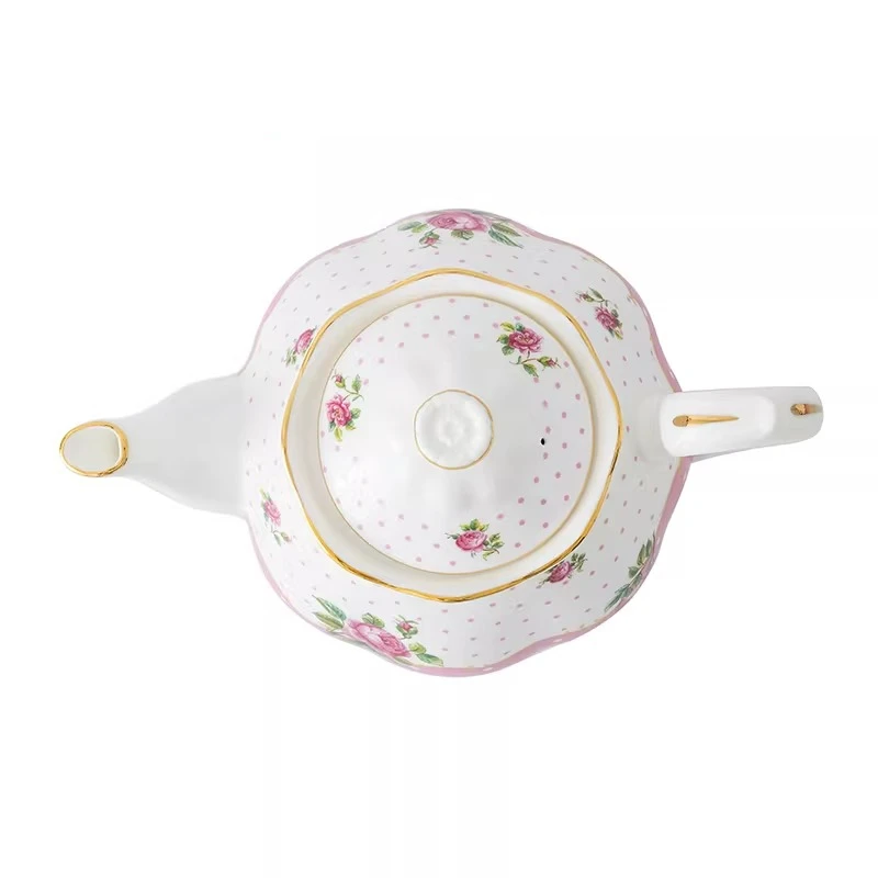 Nifty Powder English Afternoon Tea Pot Coffee Pot Milk Cup Sugar Pot Set