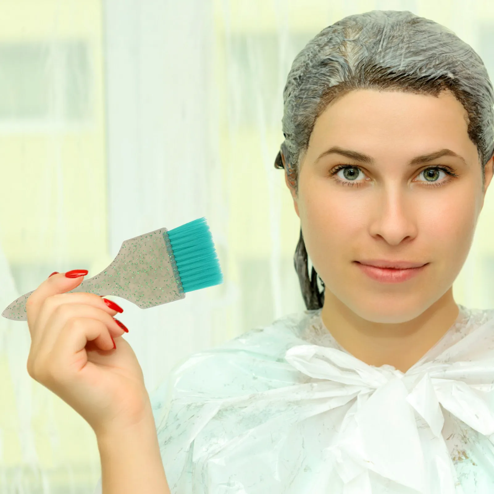 

1Set Premium Hair Dye Brush and Mixing Bowl Set Ultra Soft Bristles for Even Color Application Salon Grade DIY Hair Coloring