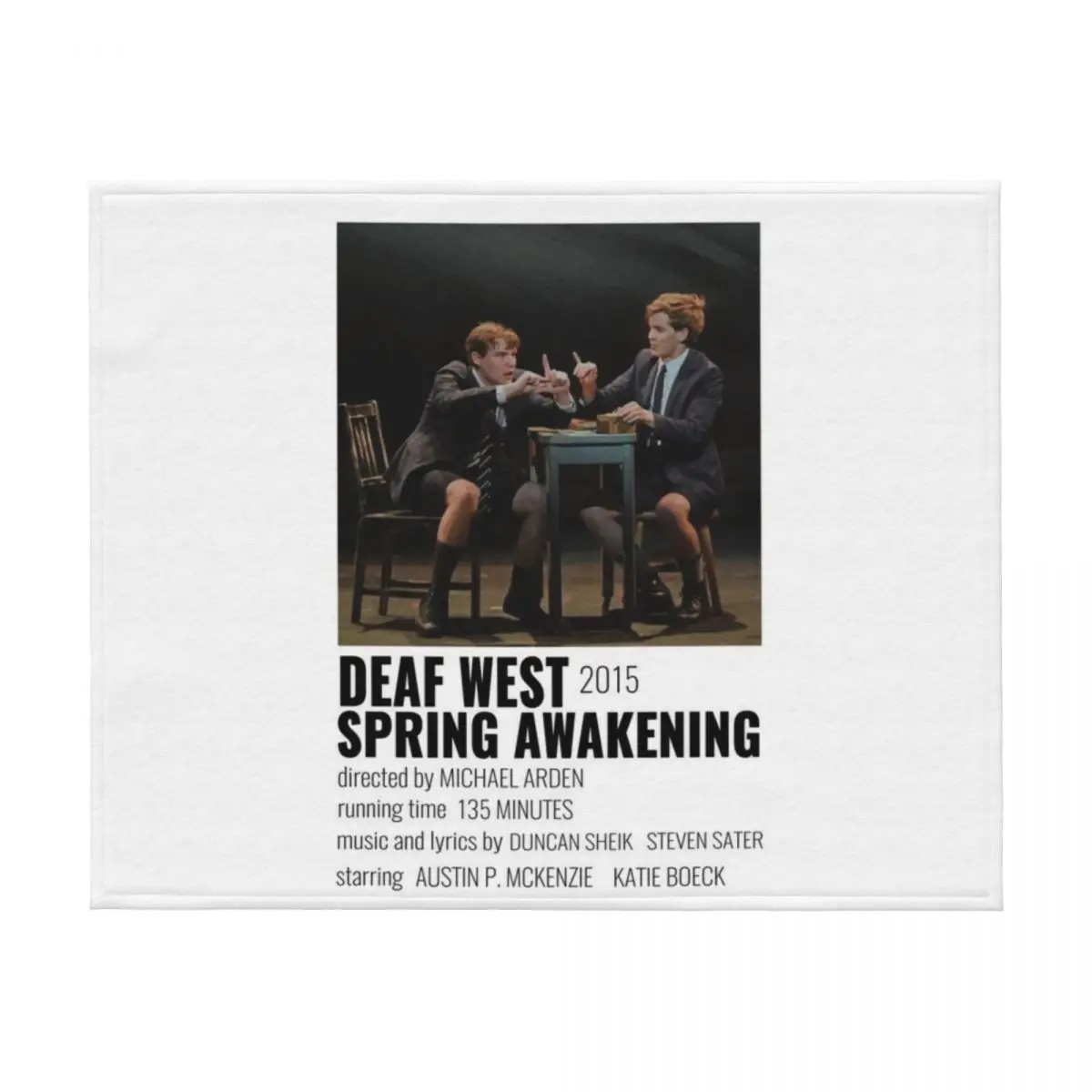 DWSA الموسيقية المشارك رمي بطانية مخصص الطفل الفانيلا الفانيلا النسيج البطانيات