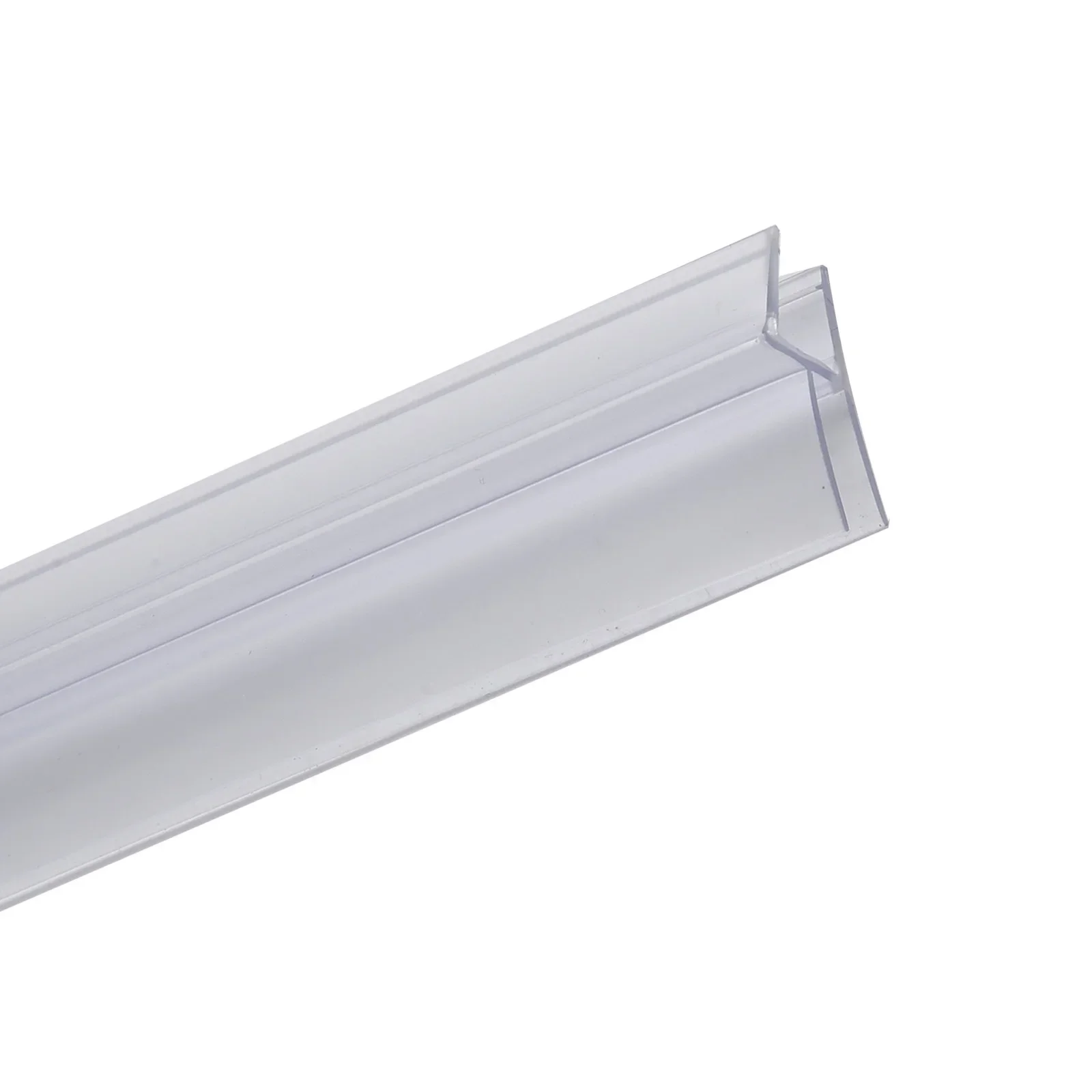 Door Sealing Strip Seal Strip Door Bath Shower For Glass Shower Screen Seal Strip Transparent Water Deflector 100cm PVC