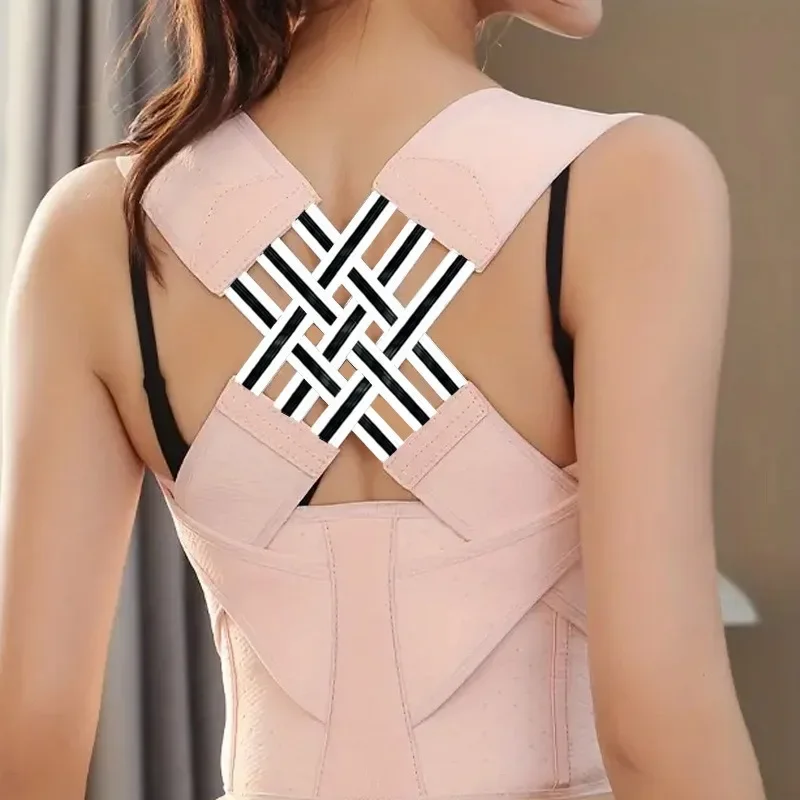 

Magnetic Therapy Back Posture Corrector With Adjustable Shoulder Support For Sitting Posture Correction Breathable And Shaping