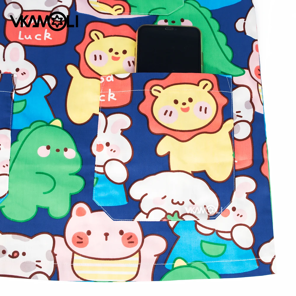 عرض خاص للتخليص، قمصان دعك للنساء والرجال بطباعة كرتونية