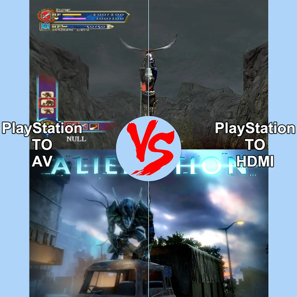 Адаптер PS2-HDMI для аудио-и видеоконвертера 480i/480p/576i для PS1 PS2 на выход HDMI 720p 1080p для всех режимов отображения PS2