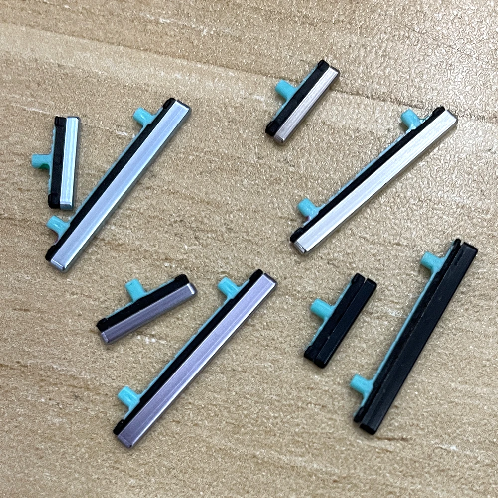 10Pcs/Lot, New Power Button + Volume Side Button For Samsung S8 S9 S10 S20 S21 S22 S23 S24 Plus Ultra Fe Replacement Parts