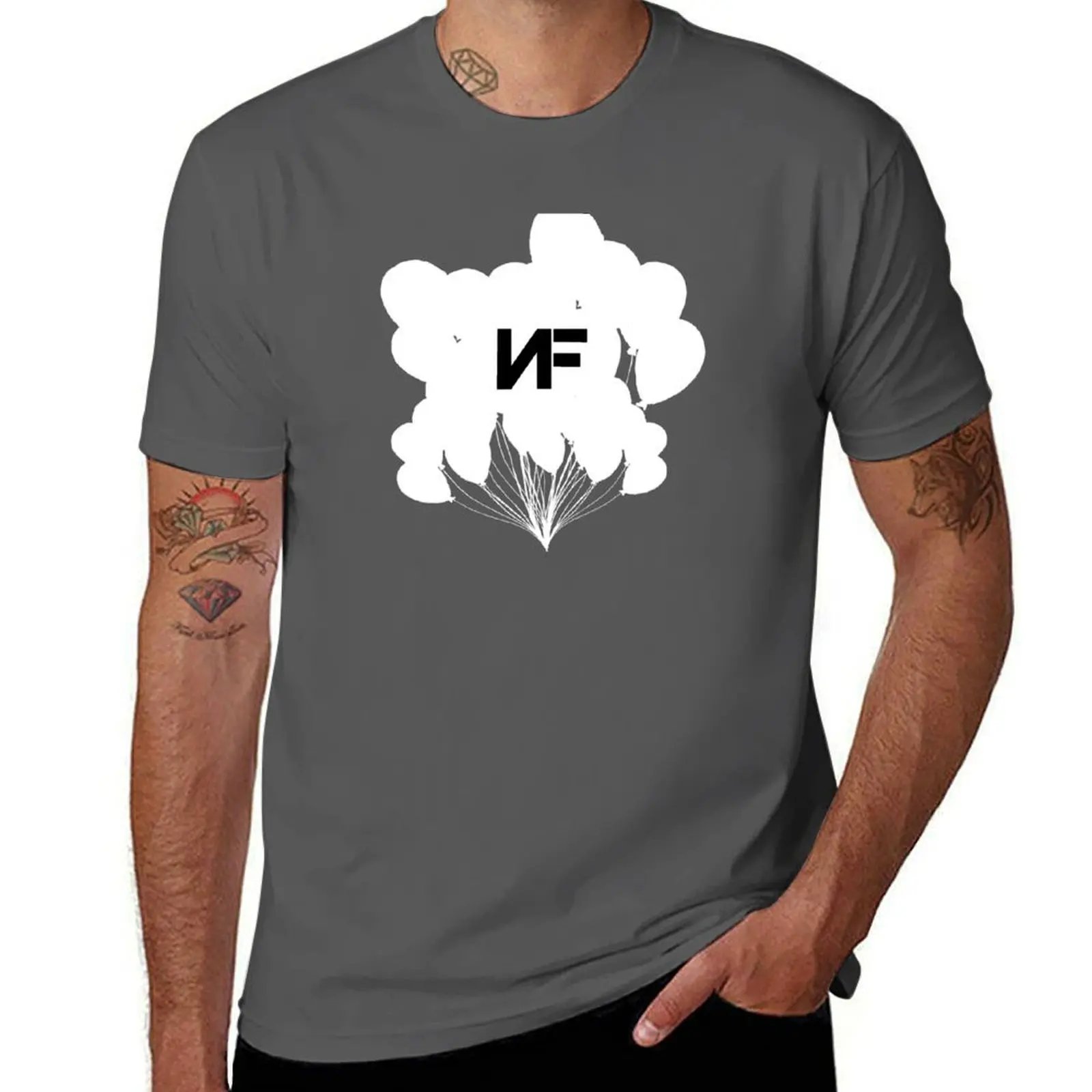 

NF Balloons (White Logo) T-Shirt t shirt for man 100 percent cotton man t shirt heavy cotton man t shirts for men T-Shirt