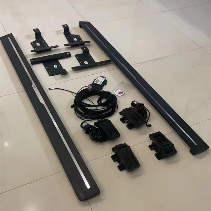 Side Pedal Running Boards Electric Side Foot Step for Range Rover Sport 2002-2012 with Side Skirt Car Exterior Accessories
