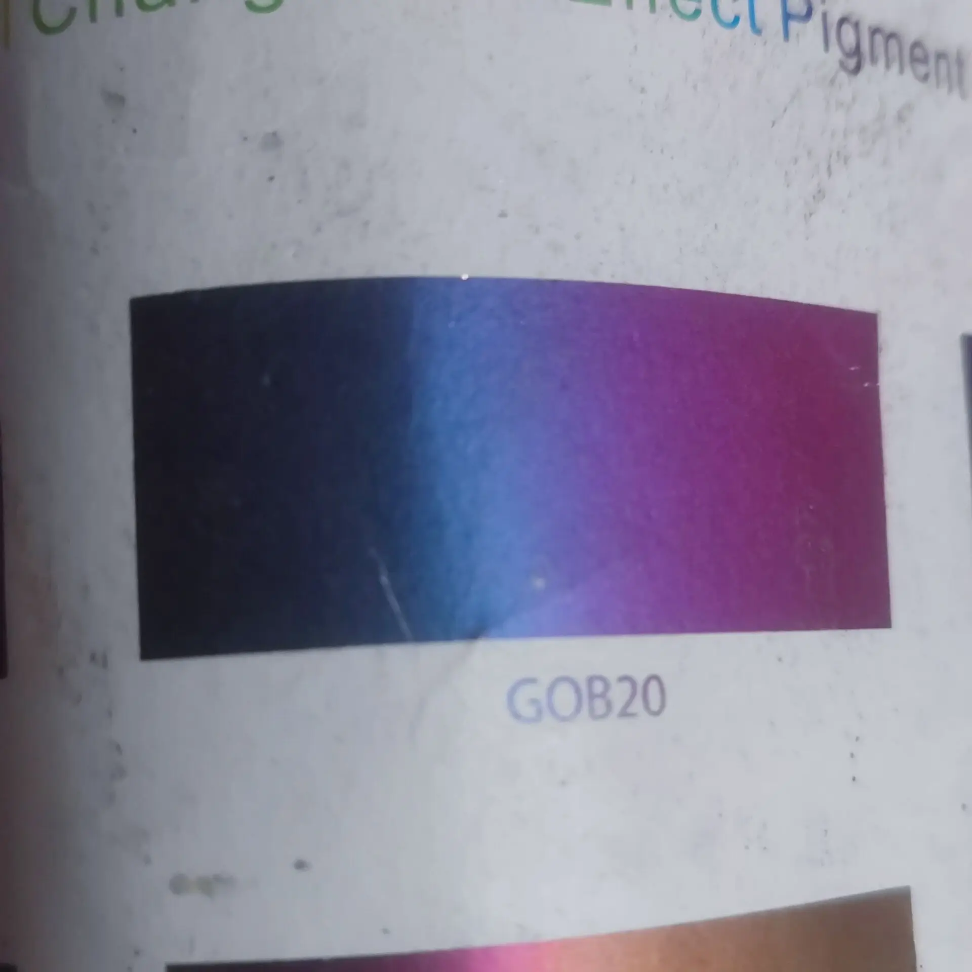 Super Shifting Chameleon/Colorshift Optical Variable Pigment Powder For Silk Printing Ink