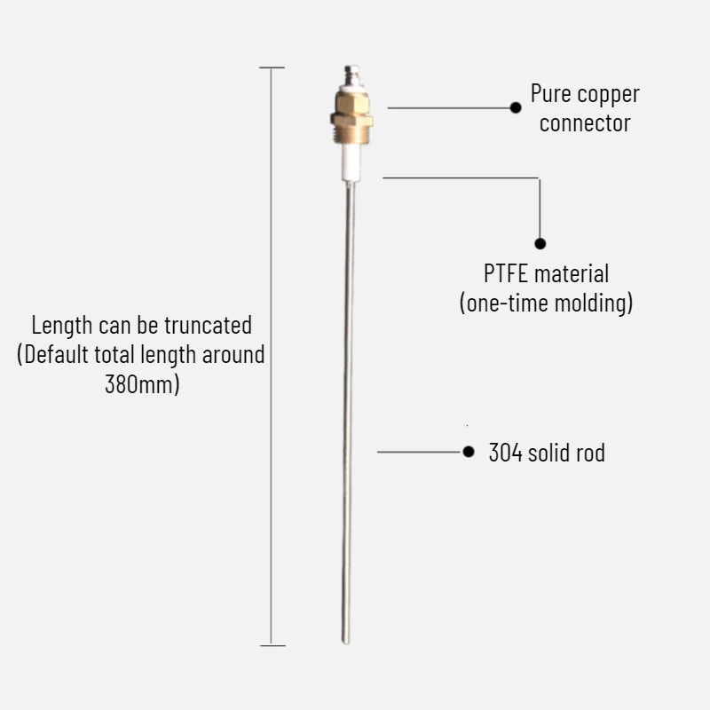 Boiler Water Level Electrode Water Level Probe Water Level Probe Water Level Electrode Rod Water Level Gauge Sensor Controller view 3
