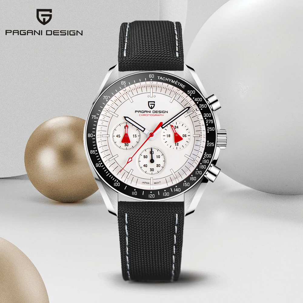 

PAGANI DESIGN 2025 Luxury Mens Watches Quartz Watch Top AR Sapphire Mirror Stainless Steel Wristwatch Gift for Men Sports Clocks