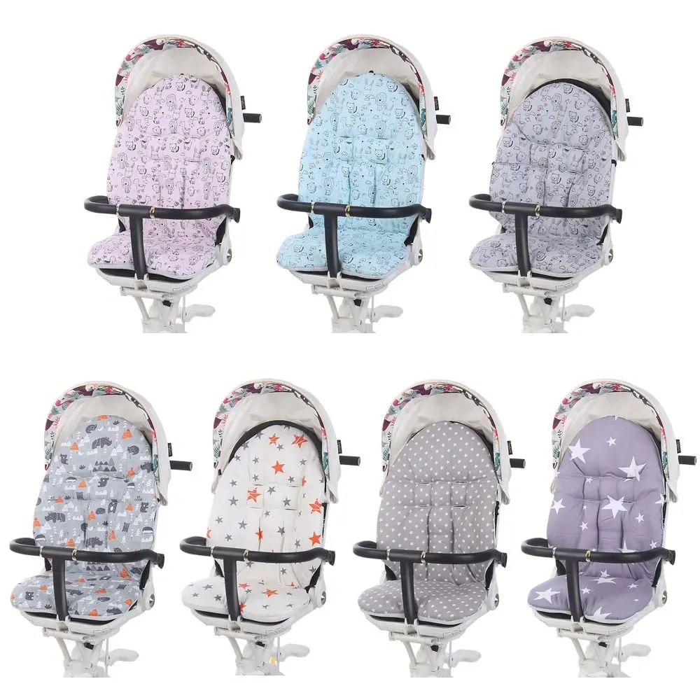 

Comfortable Cotton Fabric Pad Stroller Cushion Baby Stroller Mat Highchair Cushion Pad Feeding Chair Cushion Pad Mat