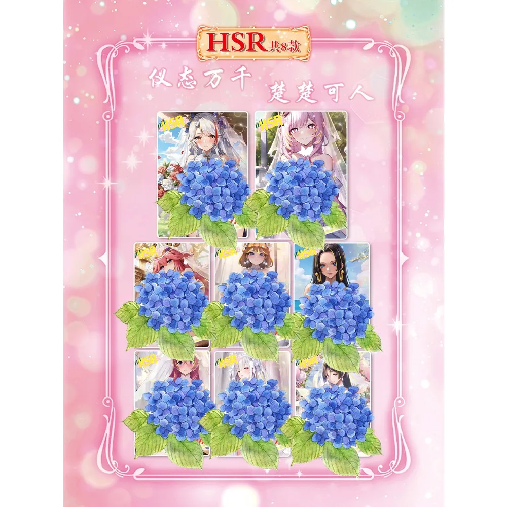Original Sakura Story Collection Cards Extremely Beautiful Enchanting Anime Goddess Game Trading Cards Doujin Toys Hobbies Gifts