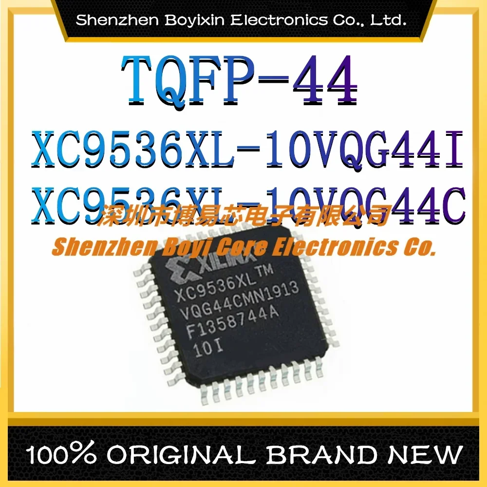 XC9536XL-10VQG44I  XC9536XL-10VQG44C Package: TQFP-44 New Original Genuine Programmable Logic Device (CPLD/FPGA) IC Chip