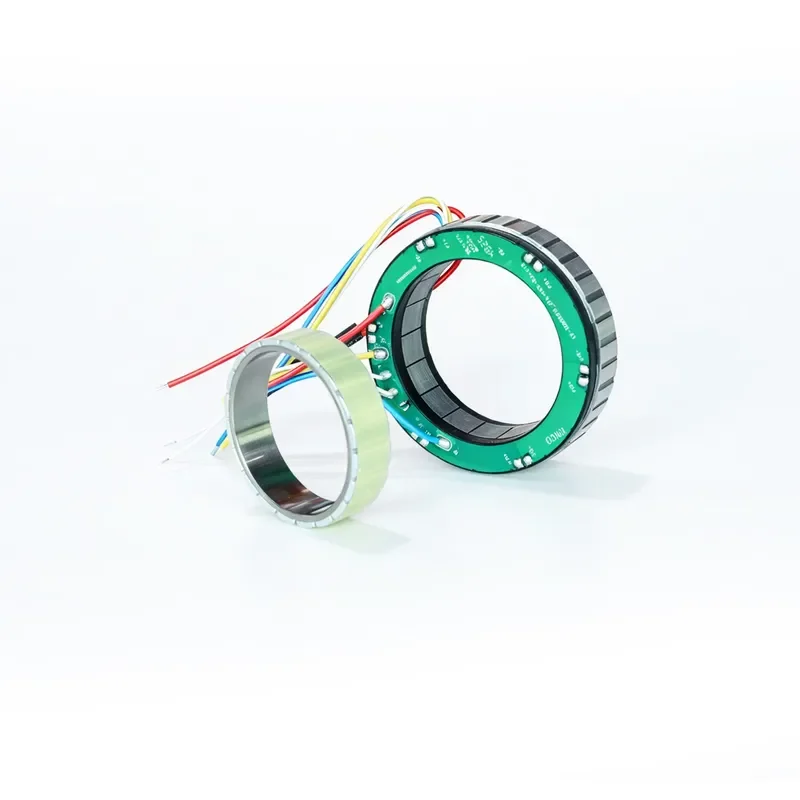 FMK08513 Frameless BLDC Motor Kit 100mm Direct Drive DC Brushless Stator Rotor Assembly for Robotics Automation High Torque