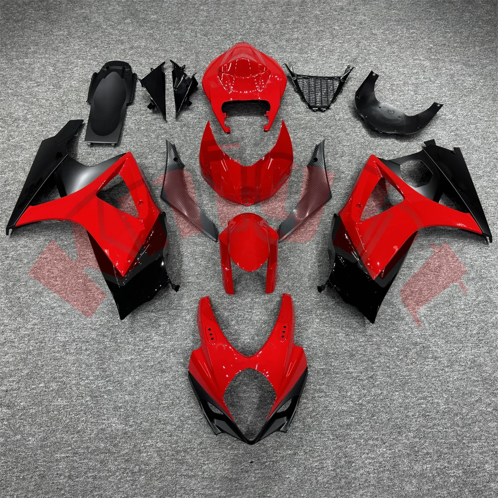 GSXR 1000 Motorcycle Fairing Full Kit For GSXR1000 K7 K8 2007-2008 Years Plastic Injection Body Guard Plate Shell Red
