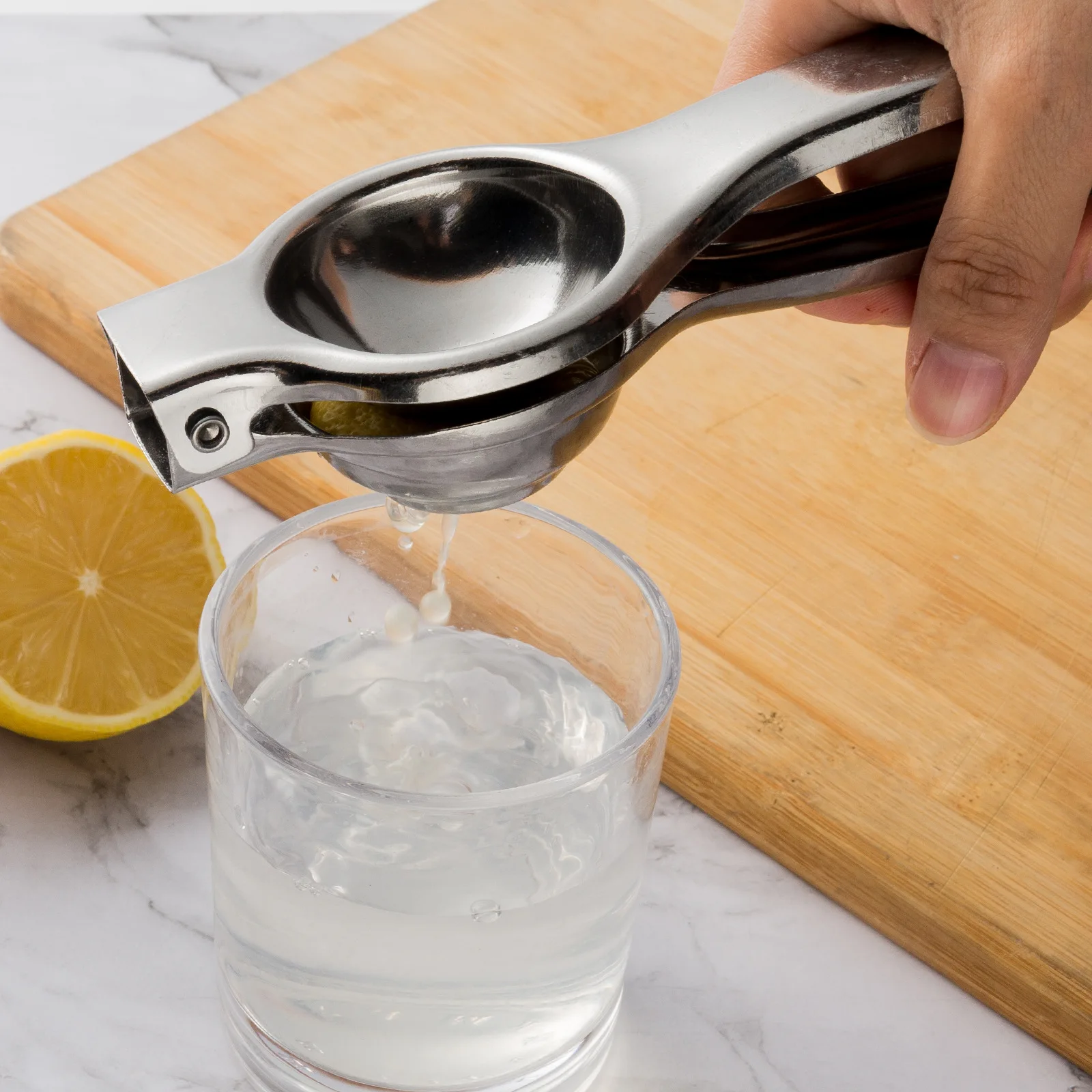 Stainless Steel Lime Squeezer  - Citrus Juicer Bar ulasan dan harga