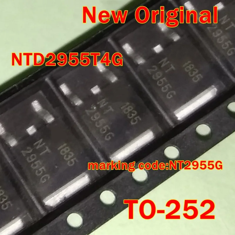

1Pcs to 100Pcs Ntd2955T4G Marking Code:Nt2955G To-252 New Original Power Mosfet