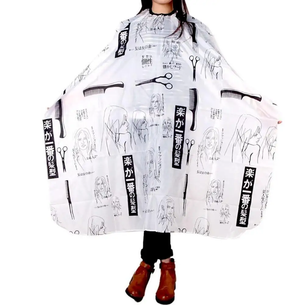 

Creative Barber Hairdresser Aprons Haircut Capes Barbershop Waterproof Aprons Shawls Salon Professional Accessories Haircut Tool