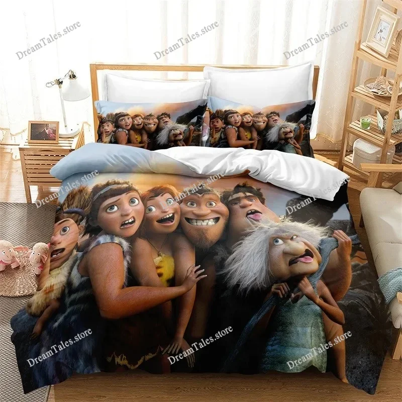 

The Croods Cartoon Bedding Sets Exquisite Bed Supplies Set Duvet Cover Bed Comforter Set Bedding Set Luxury Birthday Gift369