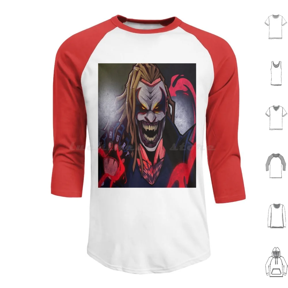 Bray Wyatt Fiend Art | Wrestling Masked Cult Leader | Dark , Creepy , Horror , Fan Gift Hoodies Long Sleeve Wrestling