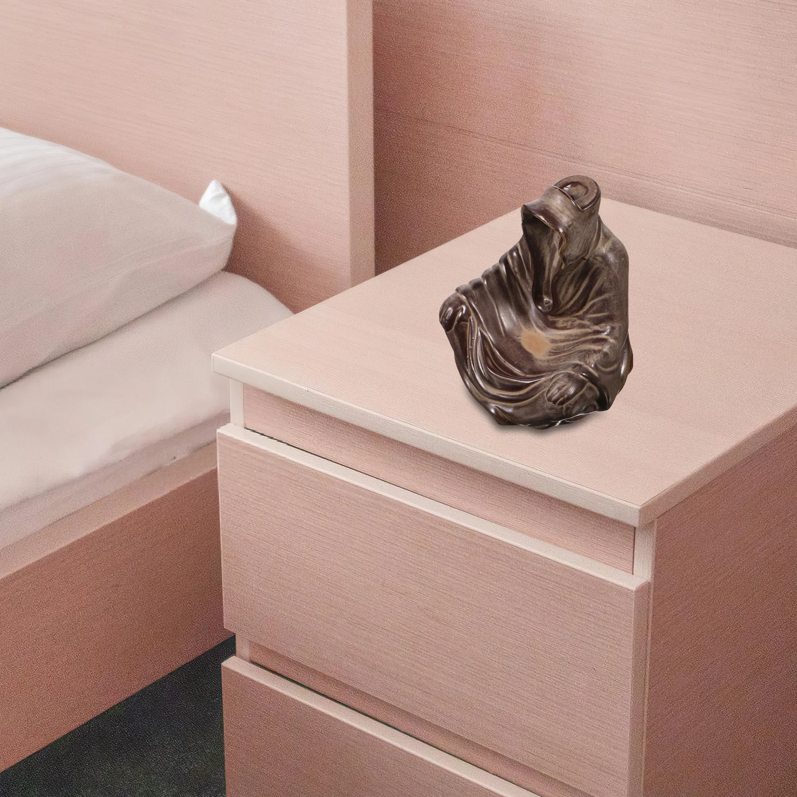 

Nordic Classic Ceramic Incense Burner Mysterious Figure Relaxation Room Office Vintage Home Decor Censer Holder