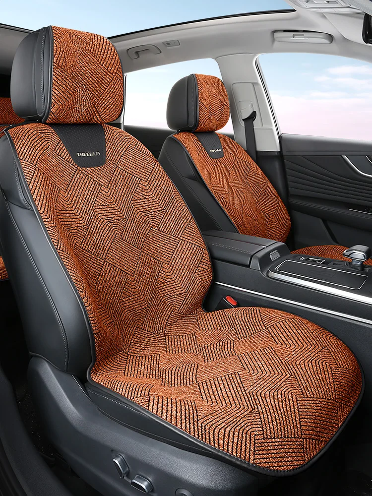 

Universal Car Seat Cover Four Season Auto Leather Saddle Pad Seat Covers for Car Cool Seats Cover Protection Cars Accessories