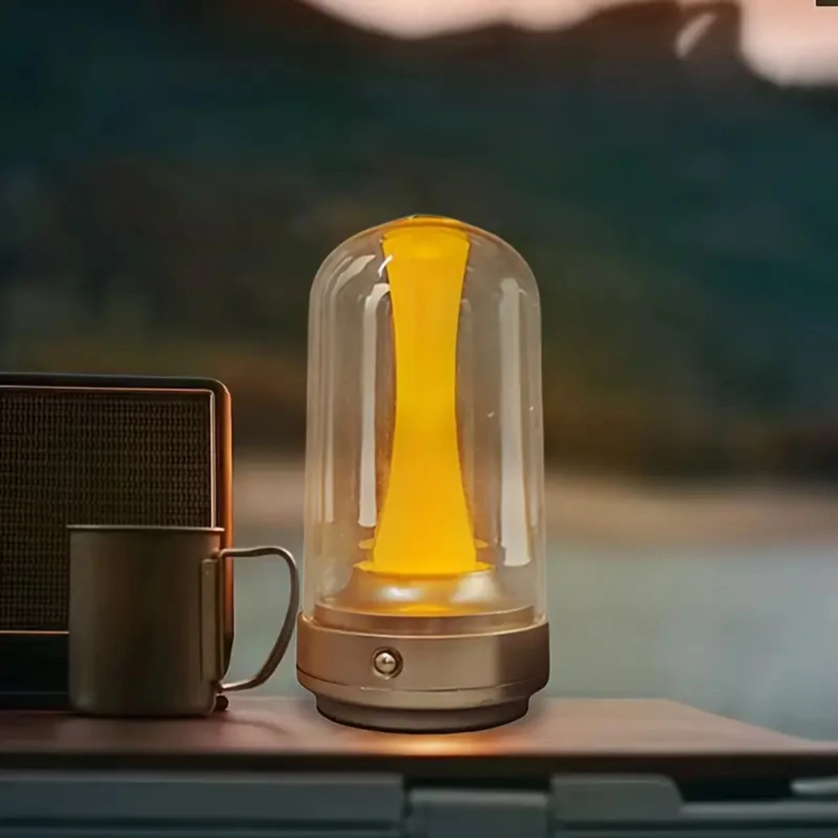 

Светодиодная настольная лампа с зарядкой через USB, сенсорное трехцветное затемнение, портативная лампа для чтения, освещение для украшения дома.